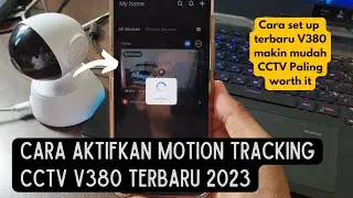 CARA AKTIFKAN MOTION TRACKING CCTV V360 | SETUP CCTV V380 TERBARU 2023