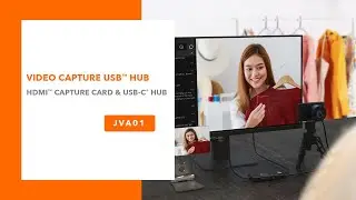 j5create Video Capture USB™ Hub | JVA01