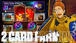 UR Escanor Uses 2 Cards to Farm Super Awakening Coin Dungeon!