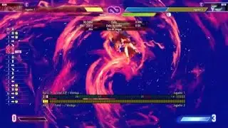 Street Fighte 6 ken combo optimo en la esquina