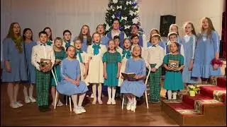 "Рождество Христово", колядка. Школьный хор "Мечтатели" БОУ г.Омска "Гимназия №19"