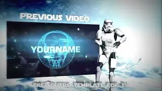 Start Wars Battlefront Gaming Outro Template For Sony Vegas Free Download