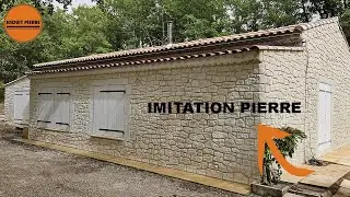 Ravalement de façade décoration! ( ENDUIT PIERRE )