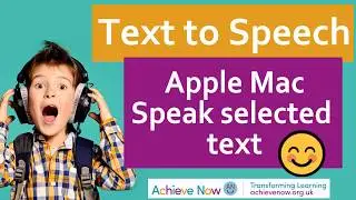 Speak selected text on a Mac - Text to Speech