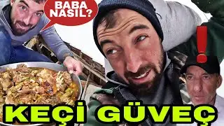 UN BİTTİ~ZORLU KARLI DEĞİRMEN YOLU!! KEÇİ GÜVEÇ HAZIR~BABA NASIL ?~!!!~