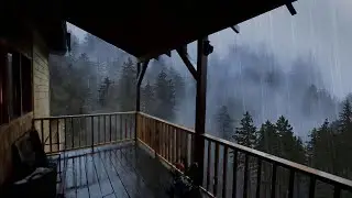 Rain Sounds To Fall Asleep - 8 Hours Of Rain And Thunder At The Window