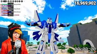 KreekCraft plays Roblox The Strongest Battlegrounds COSMIC GAROU UPDATE
