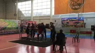 Solodov Anton squat RAW 370.5kg@120+kg, New record of Russia