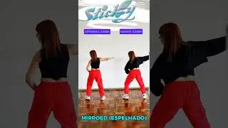 STICKY - KISS OF LIFE DANCE TUTORIAL MIRROED | MARCANDO X DANÇANDO | Mila Fernandes #sticky