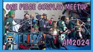 Epic One Piece Meet Up at Anime Matsuri 2024 #onepiece #animematsuri #anime #cosplay