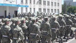 присяга братишки!  г.Чунджа 2014г. Серик Кулбаев