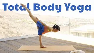 Total Body Vinyasa Yoga ✦ Full Body Yoga With Warm-Up, Pistol Squat, Mobility Yoga (Slower Pace)
