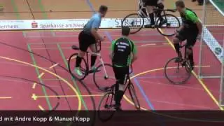 Endspiel Deutsche Meisterschaft 2016 Radball in Moers