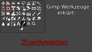 GIMP Crop Tool