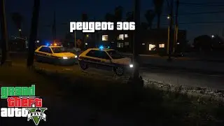 GTA5: Peugeot 306 police algérienne سيارات نادرة للشرطة الجزتئرية