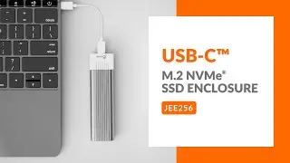 j5create USB-C™ to M.2 NVMe SSD Enclosure | Model: JEE256