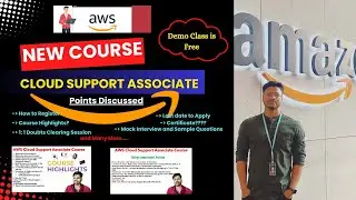 🔥🔥🔥New Course Alert🔥🔥🔥 AWS Cloud Support Associate| First time ever🧠🔥 | AWS #amazon