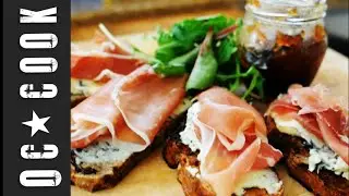 Parma Ham & Blue Cheese on Rye | Orange County Cook