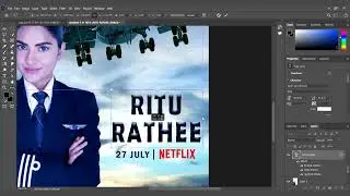 Photoshop 2022 l How to make movie poster in photoshop l 