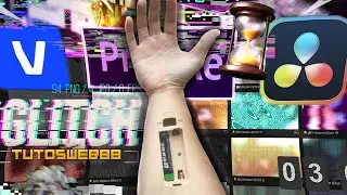 Épicas TRANSICIONES GLITCH 👉cualquier editor 4 TUTORIALES EN 1📷