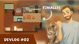 My Pixel Art Town Is Starting to Feel Real! | Godot Devlog #02