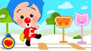 Boarding Now! Plim Plim's Train 🚂 Playful Learning ♫ Plim Plim - The Kindness Hero
