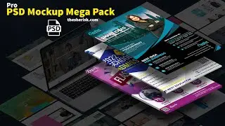 PSD Mockup Mega Bundle Download For Photoshop |PSD Mockup| |Sheri Sk|