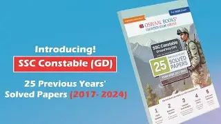 Do Extensive Preparation with Oswaal SSC Constable GD 25 Previous Years Solved Papers #sscconstable