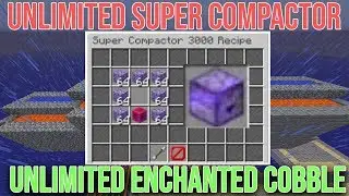 Hypixel Skyblock Unlock SUPER COMPACTOR 3000 In 1 HOUR!!! UNLIMITED EASY ENCHANTED COBBLESTONE!!!