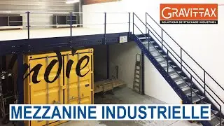 Installation plate-forme / mezzanine industrielle - Indie - Gravittax
