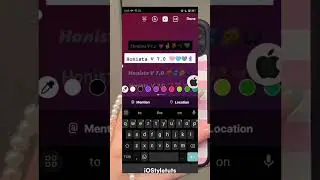 Honista iOS Fonts and Emojis on iOS Instagram 