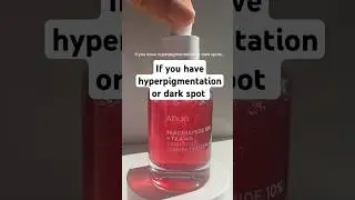 Anua Niacinamide 10% #review #darkspotsolution #hyperpigmentationtreatment #anua #niacinamide #fyp