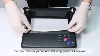 Life Basis Thermal Tattoo Stencil Printer Set Up Instruction