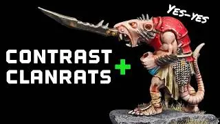 Paint hordes of SKAVEN: Contrast for SPEED!