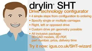 igus® Video of The Week – How the new drylin® SHT configurator can help save the day | igus®