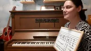 Строим трезвучия и их обращения от звука