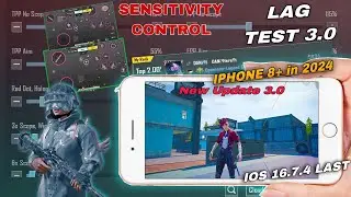 Only 60fps look iPhone 8Plus with New Update 3.0 Best Sensitivity