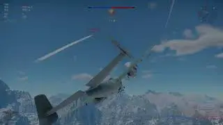 Unguided Rockets VS planes ￼(war thunder)