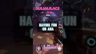 Overwatch is way too much fun 😂 | Overlay on etsy in bio 👹 #overwatch #gaming #happy #gamergirl