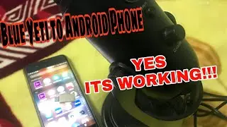 How to connect Blue Yeti USB Microphone on Android Phone