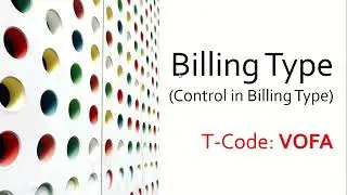 || Billing Type Configuration | Part 2 | T-Code = VOFA | SAP SD Training ||