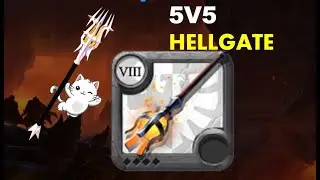 5V5 HELLGATE! FIRE STAFF! STREAM HIGHLIGHTS #70 | ALBION ONLINE