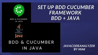 Set Up BDD Cucumber Framework
