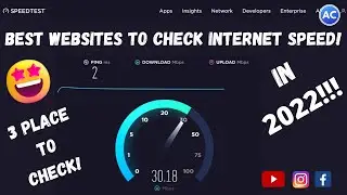 Best 3 Websites to check your internet speed in 2022 | Very easy | Secure Best websites | Abhicoder