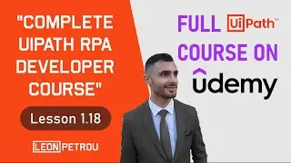 1.18: How to use the Arguments Panel | UiPath Udemy Course