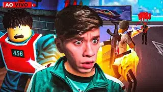 FREE FIRE E ROBLOX INSANOS 🔥🧠 APELAPATO LIVE ON 💙 VEMMM