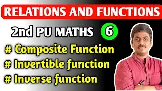 RELATIONS & FUNCTIONS 5 MARKS IMPORTANT QUESTION CLASS 12 || COMPOSITE FUNCTION AND INVERSE FUNCTION
