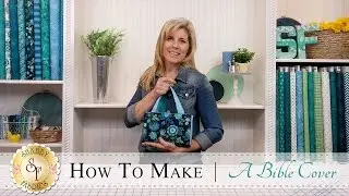 How to Make a Quilted Bible Cover | a Shabby Fabrics Sewing Tutorial