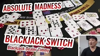 BLACKJACK SWITCH MADNESS - Live Blackjack Session
