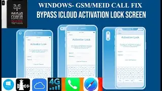 GSM (no MEID) & MEID iOS 14.6 - 14.7 - 14.7.1 iCloud Bypass fix call, notification, iCloud services.